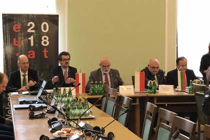 Participation of Ambassador Yalnazov in a meeting of the Polish Senate Committee on Foreign Affairs and European Affairs
